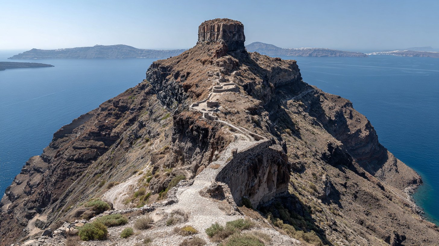 Skaros Rock Imerovigli View